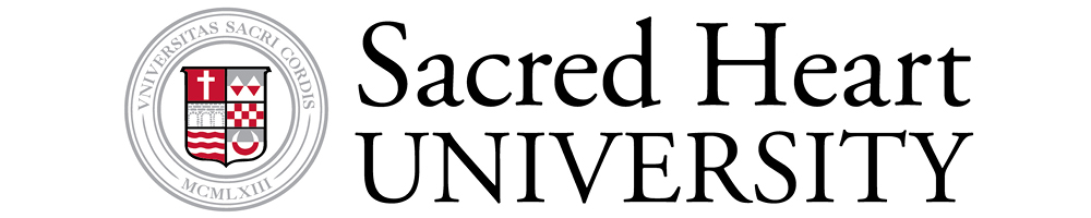 Banner of Sacred Heart University Logo and Name
